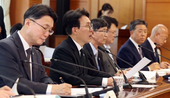 장애인정책조정위원회 주재하는 김민석 총리