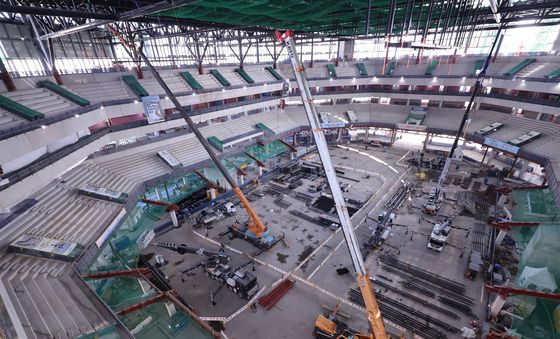 내년 준공 앞둔 서울아레나