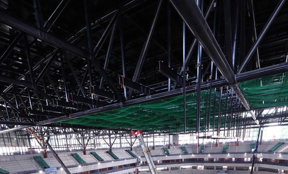 공사 한창인 서울아레나