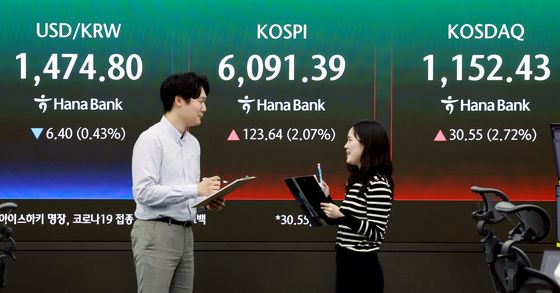 6000 탈환한 코스피