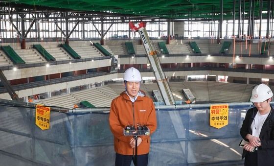 브리핑 하는 오세훈 서울시장