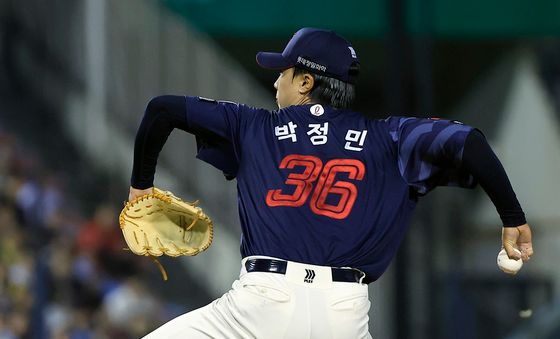 역투하는 롯데 박정민