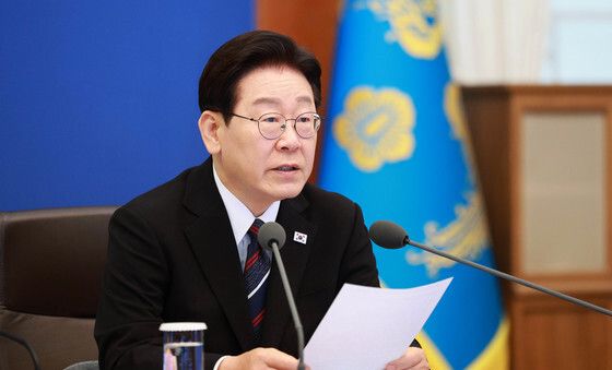 발언하는 이재명 대통령