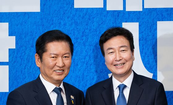 정청래 대표, 울산 남갑 지역 보궐선거 출마 전태진 변호사 영입