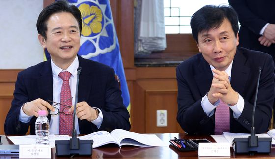 마약류 대응 관계장관회의 참석한 남경필 대표