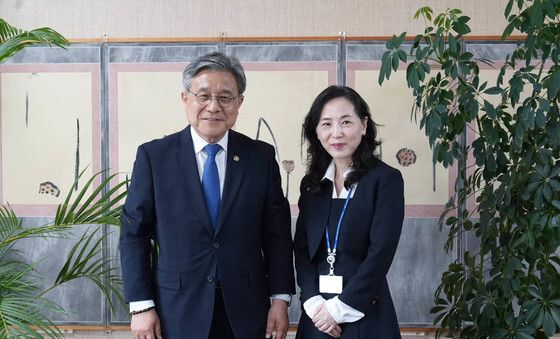 박영혜 주일 도쿄한국문화원장 만난 허민 국가유산청장