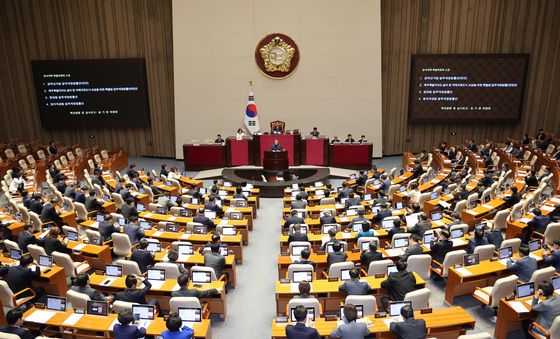 국회 본회의 상정되는 공직선거법 개정안