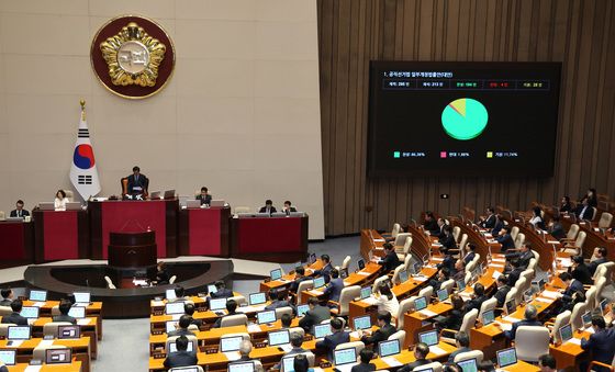 중대선거구제 최초 도입하는 공직선거법 개정안 본회의 통과