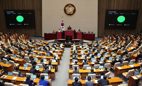 정당법 개정안 국회 본회의 가결