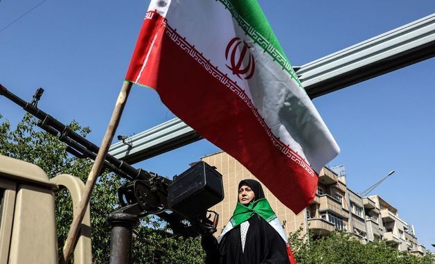 [포토] 이란 테헤란서 '전쟁 희생 여성' 추모 집회