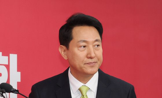 국힘 서울시장 후보로 확정된 오세훈 시장