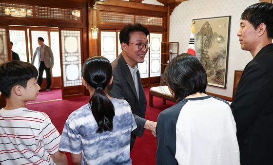 김민석 국무총리, 삼청동 오픈하우스 간담회 참석