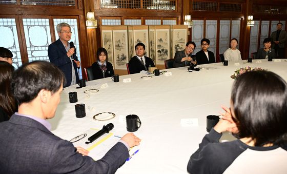 '삼청동 오픈하우스 청소년·청년기후협의체 간담회'