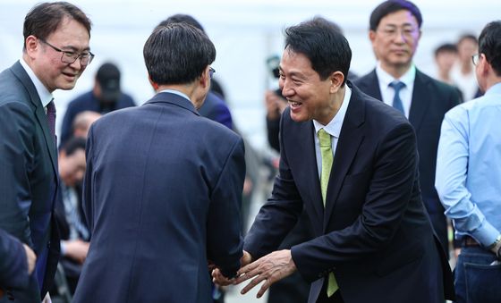 오세훈 서울시장,  4·19혁명 66주년 기념행사 참석