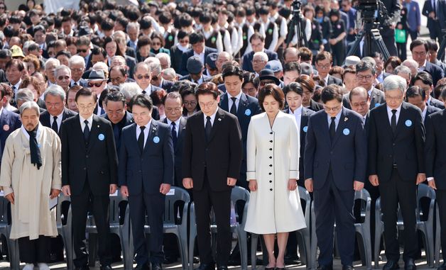 4·19혁명 기념식 참석한 이재명 대통령