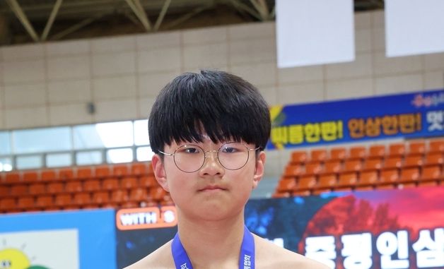초등부 용장급 1위 차지한 오유민