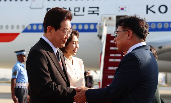 인도 국빈 방문한 이재명 대통령