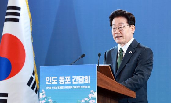 이재명 대통령, 인도 동포 만찬 간담회 인사말