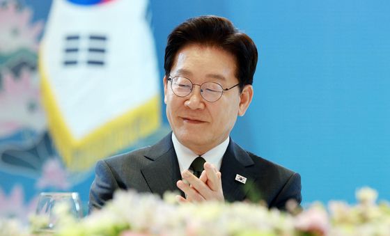 인도 동포들 만난 이재명 대통령