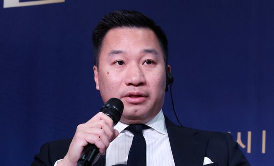 발언하는 알렉스 웡 전 美 국가안보부보좌관