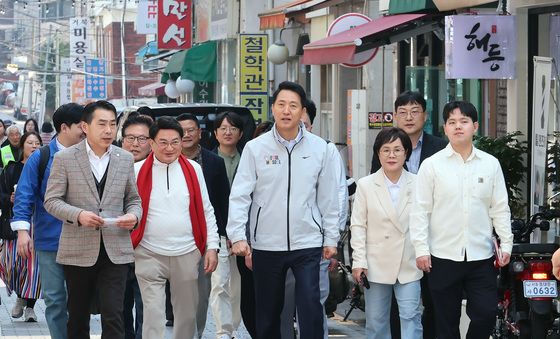 도봉구 '쌍리단길' 찾은 오세훈 시장