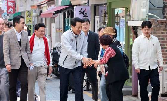 쌍문동 찾은 오세훈 시장