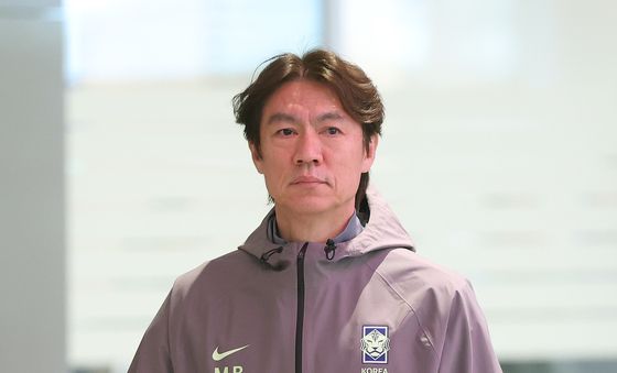 월드컵 모의고사 마친 홍명보 감독