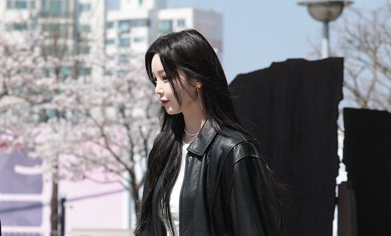 남규리, 목동에 내려온 벚꽃 여신