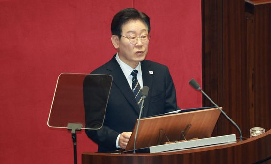 시정연설하는 이재명 대통령