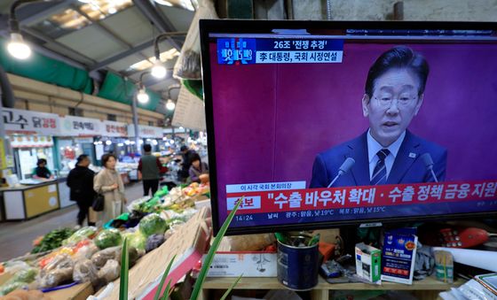 재래시장에서도 시정연설 관심