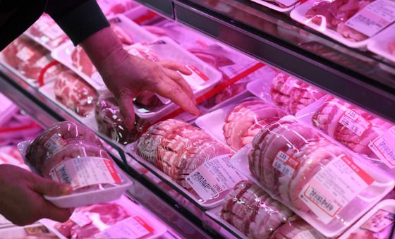 3월 축산물 물가 6.2% 상승