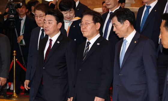 시정연설 마친 이재명 대통령