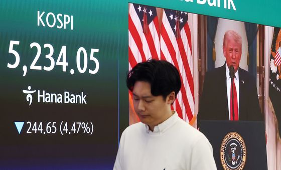 트럼프 말 한마디에 요동치는 코스피