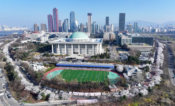 여의도 감싼 벚꽃물결