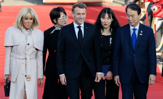 마크롱 프랑스 대통령 취임 후 첫 방한