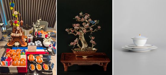 청와대, 프랑스 대통령 부부를 위한 선물 공개