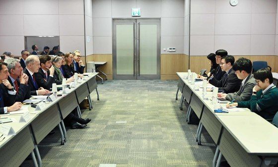 여한구 본부장, 프랑스 MEDEF 대표단 면담