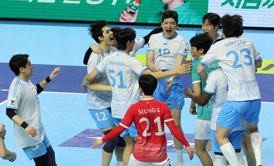 대한항공, 챔프전 1차전 승리