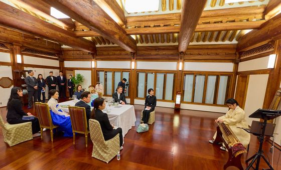 한·프랑스 정상 친교 만찬