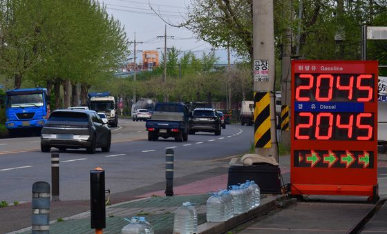 판매가격 같은 휘발유와 경유