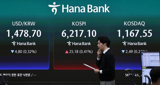 상승 출발한 코스피, 코스닥은 약보합
