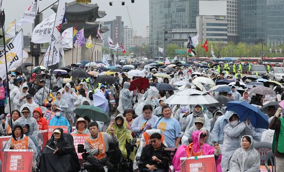 4·20 장애인차별철폐투쟁의 날 1박2일 결의대회