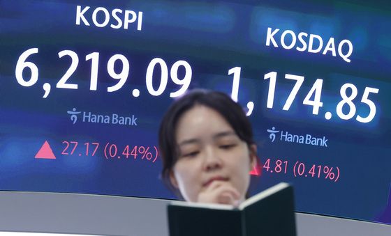 코스피 상승 마감, 6200선 회복