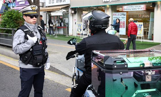 이륜차도 '우회전 일시정지'