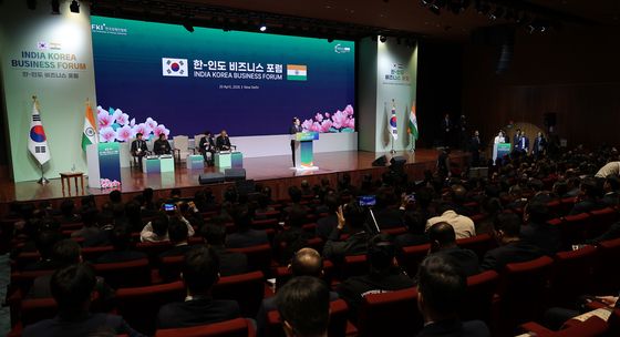 이재명 대통령, 한-인도 비즈니스 포럼 발언