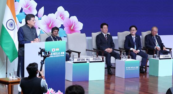 발언하는 피유시 고얄 인도 상공부 장관