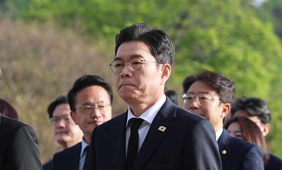 정원오, 현충원 찾아 '서울 탈환' 다짐