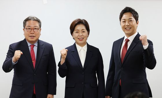 한자리 모인 국민의힘 경기지사 후보들