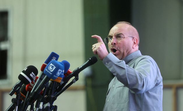 [사진] 갈리바프 이란 국회의장