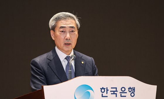 취임사 하는 신현송 신임 한은 총재